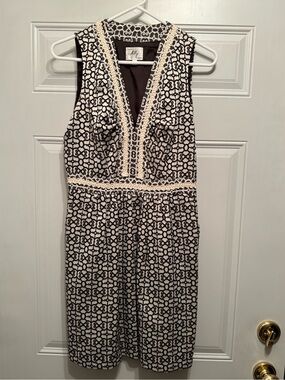 Milly of New York an original dress Brown  cream size 6